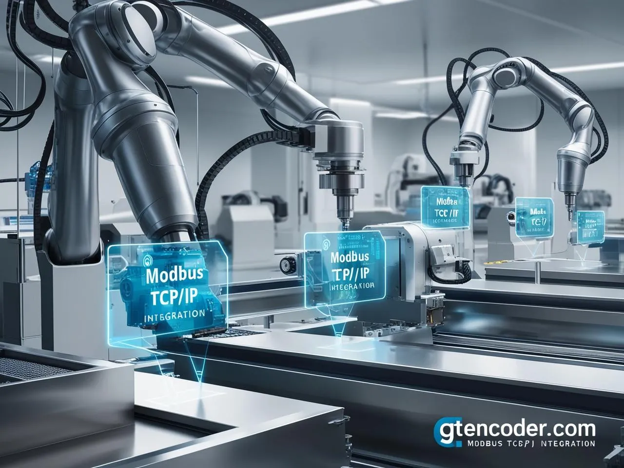 Encoder with Modbus TCP/IP